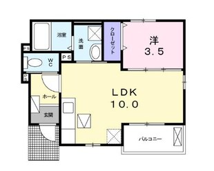 ニューカレントの物件間取画像